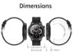 Bild på Ceas Smartwatch Mx5 Negru