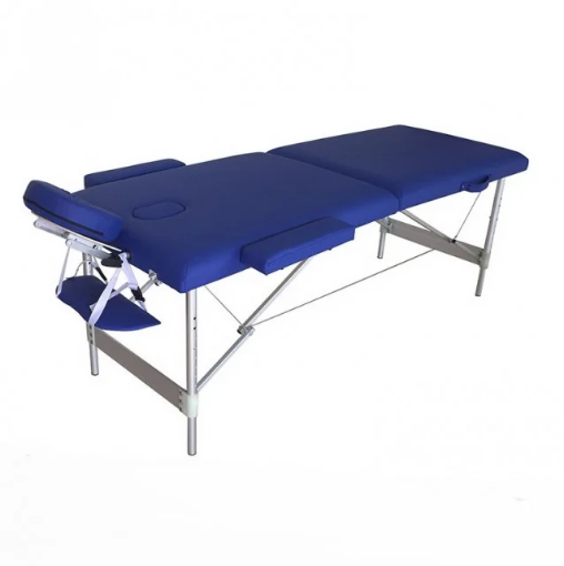 Bild på Massagebänk av aluminium - 220 cm Blå