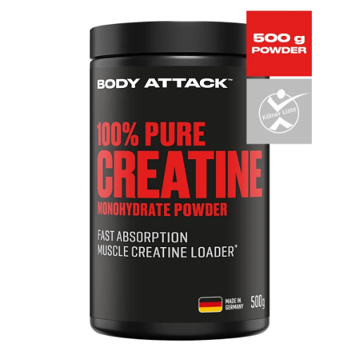Bild på KREATINPULVER - 500G BODY ATTACK