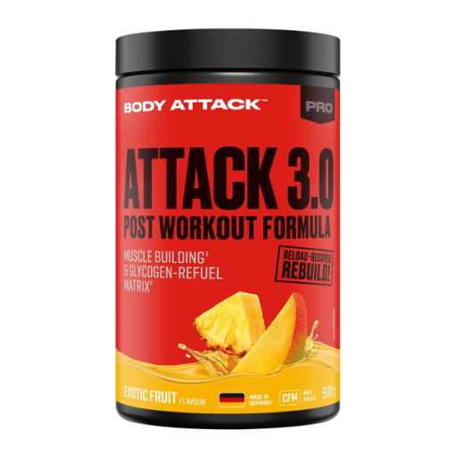 Bild på Post Attack 3.0 - 900g Exotisk Frukt Body Attack