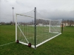 Bild på Flyttbart fotbollsmål med hjul och nätspänning 7,32 x 2,44 m – P5902