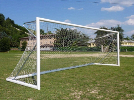 Bild på Flyttbart fotbollsmål i aluminium 7,32 x 2,44 m – P5900