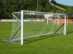 Bild på Flyttbart fotbollsmål i aluminium 6 × 2 m — Hopfällbar ram inklusive nät — VI 5911