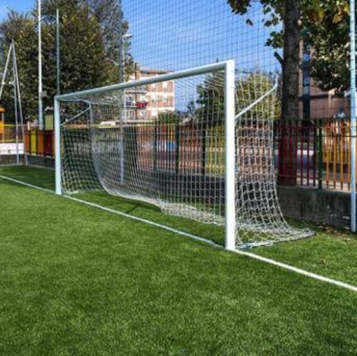Bild på Fast fotbollsmål i aluminium 5 x 2 m – P5922