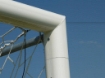 Bild på Fast fotbollsmål i aluminium 7,32 x 2,44 m – P5905