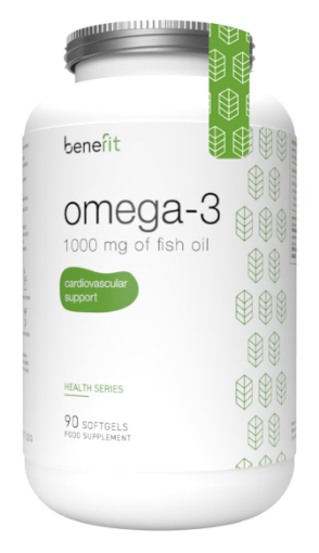 Bild på Omega 3 Ulei de Peste 1000mg - 90 Caps Benefit
