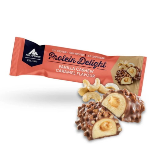 Bild på Proteinbar Delight - 35g - Vanilj Cashew Karamell