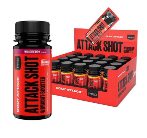 Bild på ATTACK SHOTS 20 x 60ml - Wildberry