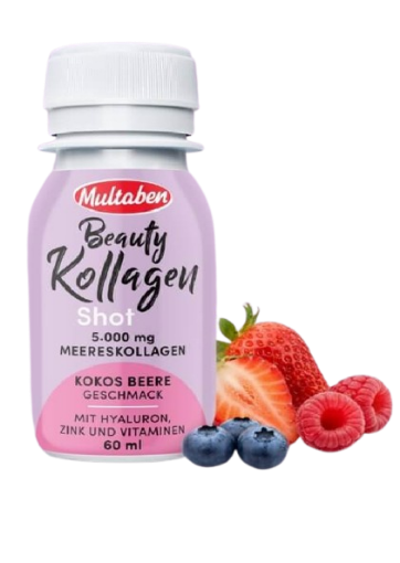 Bild på Beauty Colagen Shot 60ml Cocos si Fructe de padure- Multaben 