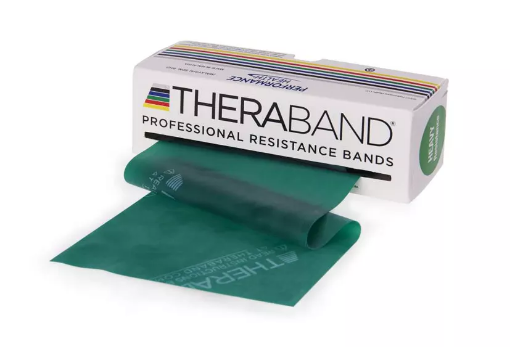 Bild på THERA-BAND® elastisk band  Heavy 2.1kg  - Grön