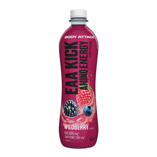 Bild på EAA Kick Amino Wild Berry - 500ml Body Attack