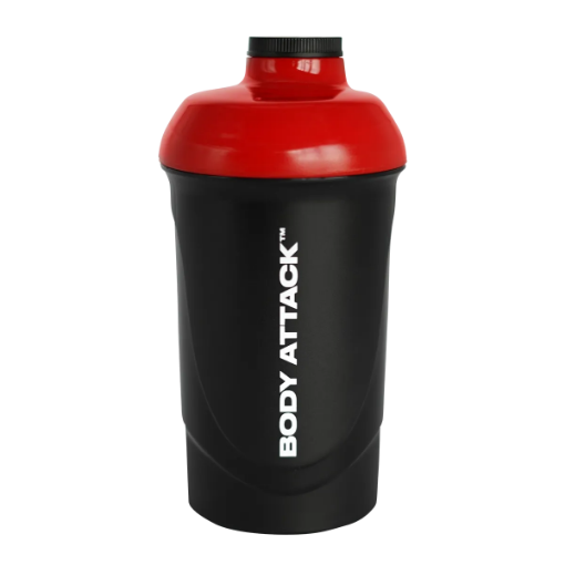 Bild på SHAKER SVART/RÖD 600 ML BODY ATTACK