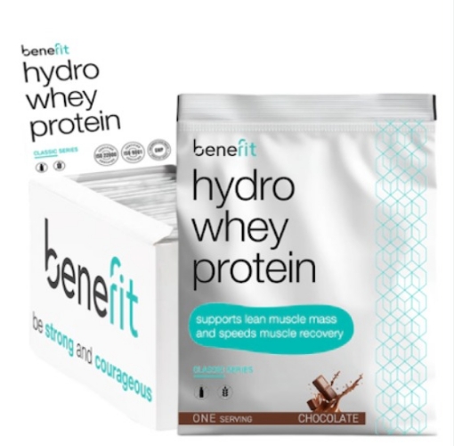 Bild på HYDRO WHEY PROTEIN 34G  VANILIE - BENEFIT
