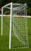 Bild på Flyttbart fotbollsmål i aluminium 4 × 2 m — Ø80 mm inklusive nät — VI 6028