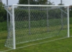 Bild på Flyttbart fotbollsmål i aluminium 4 × 2 m — Ø80 mm inklusive nät — VI 6028